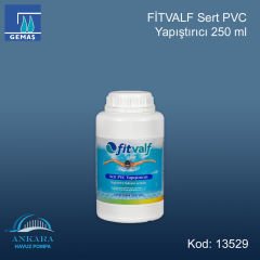 Fitvalf Sert Pvc Yapıştırıcı - 250 ml