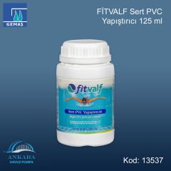 Fitvalf Sert Pvc Yapıştırıcı - 125 ml