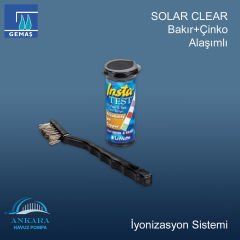 SOLAR CLEAR, Bakır + Çinko Alaşımlı İyonizasyon Sistemi
