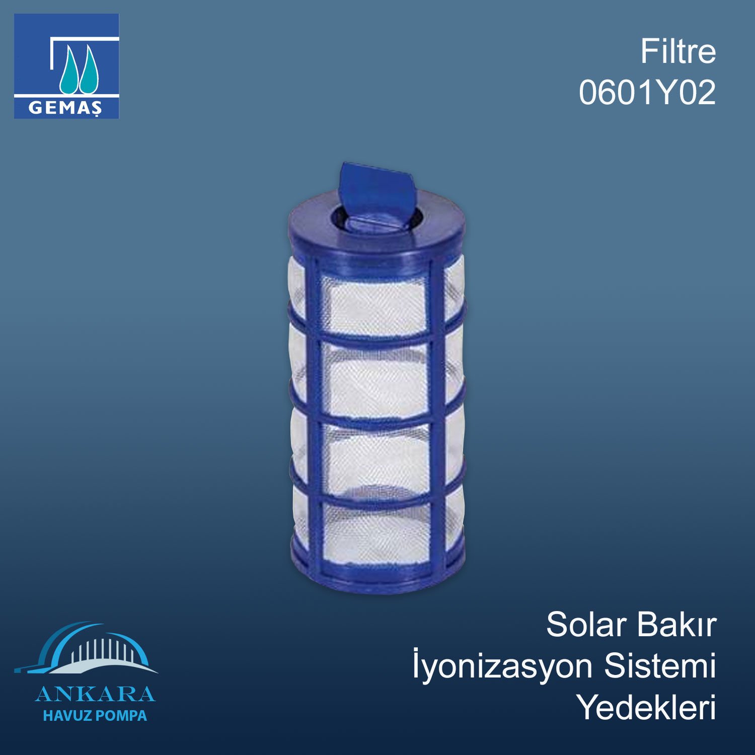 Filtre - Solar Bakir İyonizasyon Sistemi Yedeği