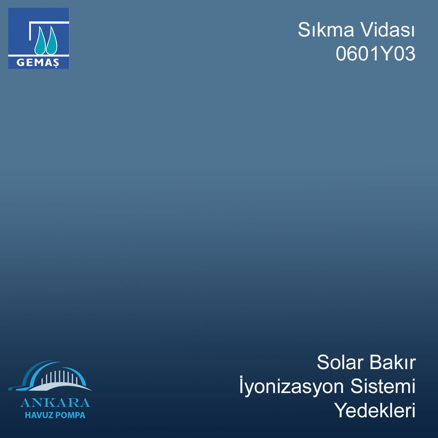 Sıkma Vidası - Solar Bakir İyonizasyon Sistemi Yedeği