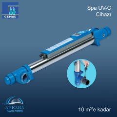 Spa UV-C Cihazı, 10 m³ e Kadar