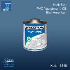 Hızlı Sert PVC Yapıştırıcı 1 KG - İthal Amerikan