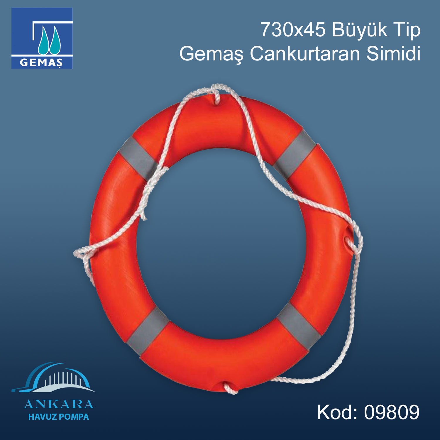 Cankurtaran Simidi - Büyük Tip 730x45