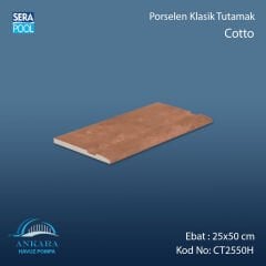 Cotto 25x50 cm Porselen Klasik Tutamak