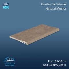 Natural Mocha 25x50 cm Flat Tutamak