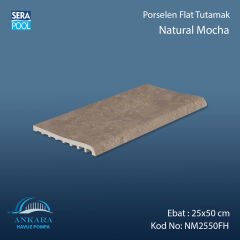 Natural Mocha 25x50 cm Flat Tutamak