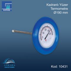 Kadranlı Yüzer Termometre, Ø 190 mm