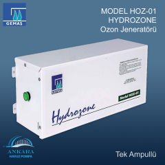 HYDROZONE Ozon Jeneratörü. MODEL HOZ-01, Tek Ampullü