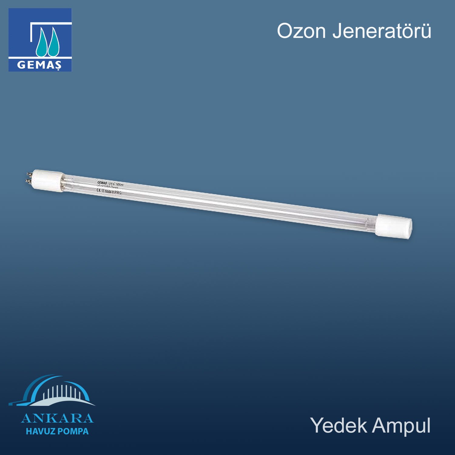 HYDROZONE Ozon Jeneratörü için Yedek Ampul