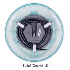 ECOSlimLED Havuz Sualtı Aydınlatma Lambası - Kovansız - Tek Renkli - 72 LED Beyaz - 24 W