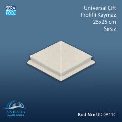 Serapool Universal Çift Profilli Kaymaz Köşe 25x25 cm Sırsız
