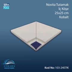 Novita Tutamak İç Köşe 25x25 cm Kobalt