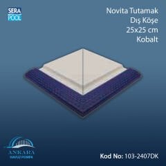 Novita Tutamak Dış Köşe 25x25 cm Kobalt