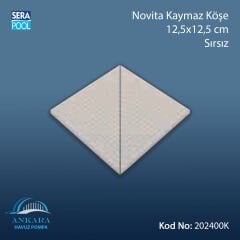 Novita Kaymaz Köşe 12,5x12,5 cm Sırsız