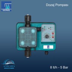 8lt/h- 5 Bar Dozaj Pompası