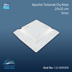 Apache Tutamak Dış Köşe 25x25 cm Sırsız