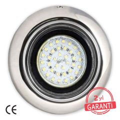 MİNİ-Clicker” Havuz Sualtı Aydınlatma Lambası. Kovansız, RGB Renkli - 36 LED RGB - Kendinden Entegreli - 5 W