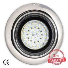 MİNİ-Clicker” Havuz Sualtı Aydınlatma Lambası. Kovansız, RGB Renkli - 36 LED RGB - Merkezi Entegreli - 5 W