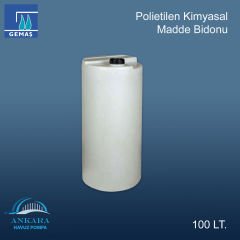 Polietilen Kimyasal Madde Bidonu - 100 LT