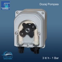 Dozaj Pompası - 3 lt/ h - 1 Bar