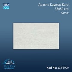 Apache Kaymaz Karo 33x50 cm Sırsız (m² ile satın alma)
