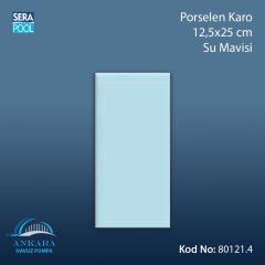 Porselen Karo 12,5x25 cm Su Mavisi (m² ile satın alma)