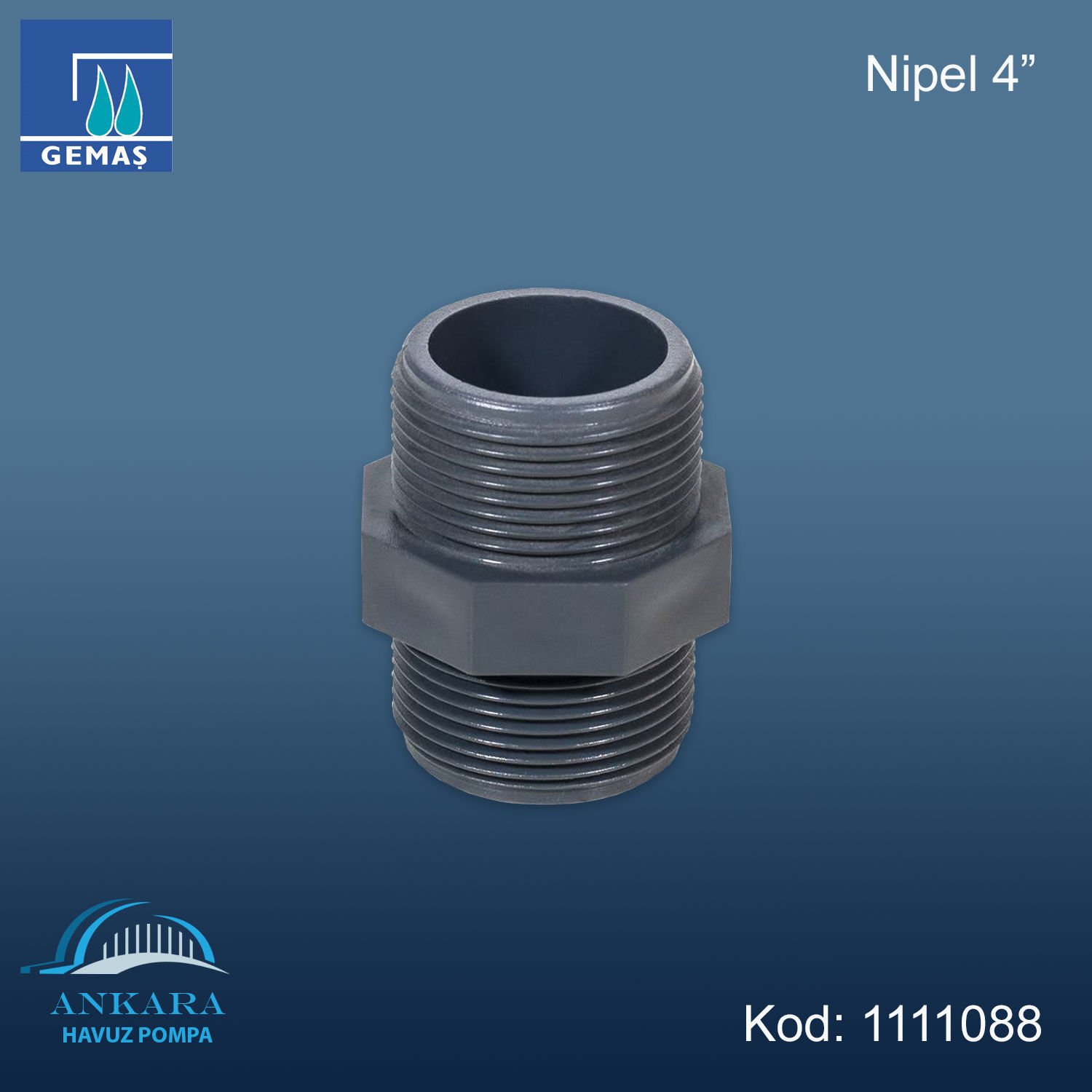 4'' Nipel