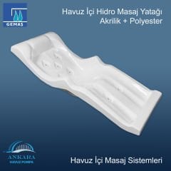 Havuz içi Hidro Masaj Yatağı - Akrilik ve Polyester