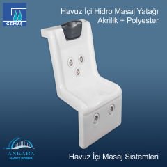 Havuz içi Hidro Masaj Yatağı - Akrilik ve Polyester