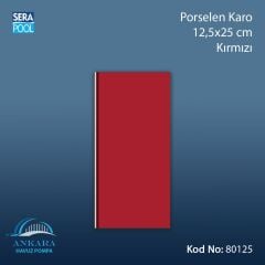 Porselen Karo 12,5x25 cm Sarı (m² ile satın alma)