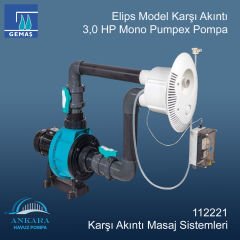 Elips Model Karşı Akıntı 3,0 HP Mono Pumpex Pompa