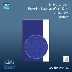 Universal Seri Porselen Kaymaz (Grip) Karo 12,5x25cm Kobalt (m² ile satın alma)