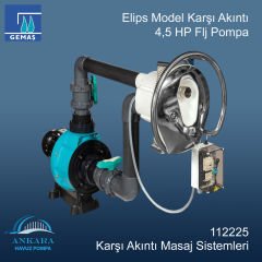 Elips Model Karşı Akıntı 4,5 HP Flj Pompa