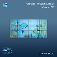 Fotosera Porselen Karolar 125x250cm (m² ile satın alma)