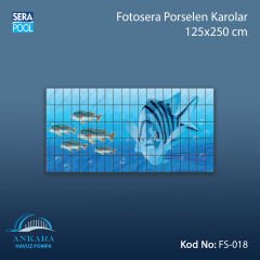 Fotosera Porselen Karolar 125x250cm (m² ile satın alma)