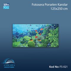Fotosera Porselen Karolar 125x250cm (m² ile satın alma)