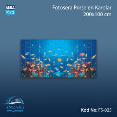 Fotosera Porselen Karolar 200x100cm (m² ile satın alma)