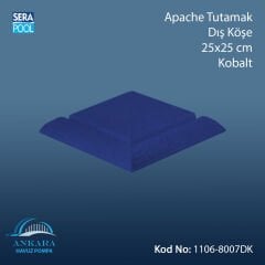 Apache Tutamak Dış Köşe 25x50 cm Kobalt