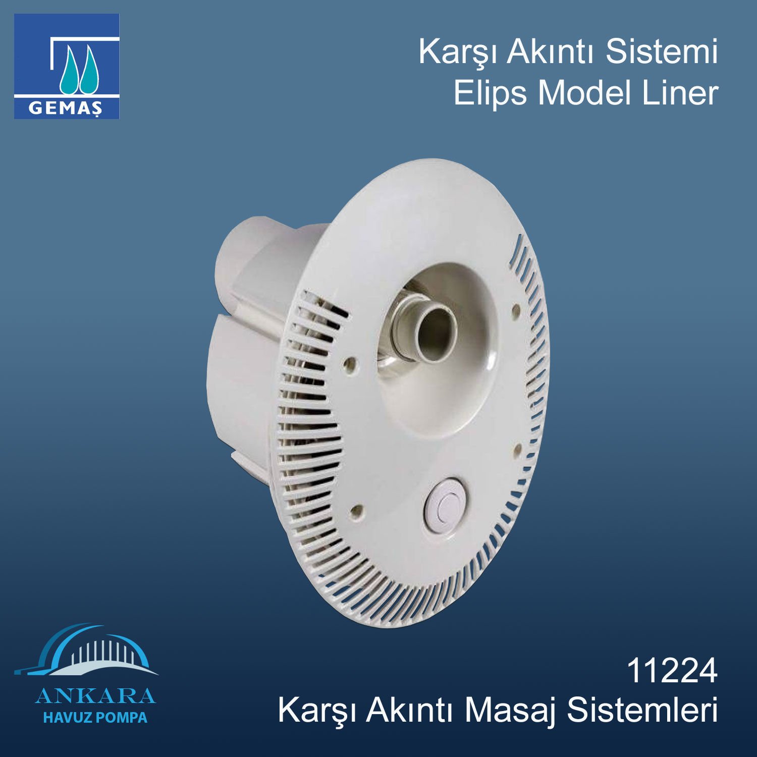 Karşı Akıntı Sistemi Elips Model Liner