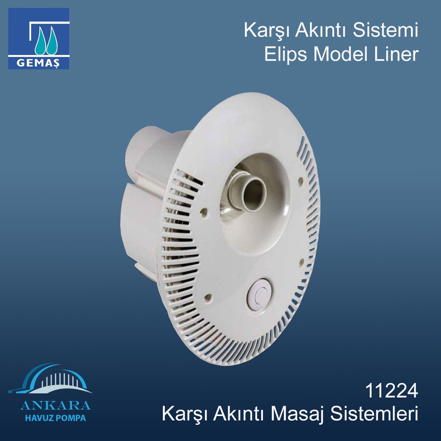 Karşı Akıntı Sistemi Elips Model Liner