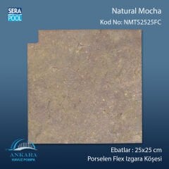 Natural Mocha 25x25 cm Flex Izgara Köşeleri