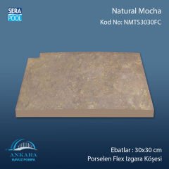 Natural Mocha 30x30 cm Flex Izgara Köşeleri