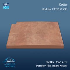 Cotto 15x15 cm Flex Izgara Köşeler