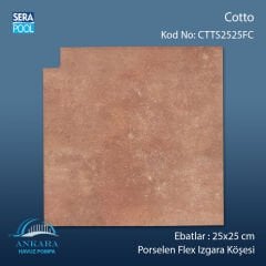 Cotto 25x25 cm Flex Izgara Köşeleri