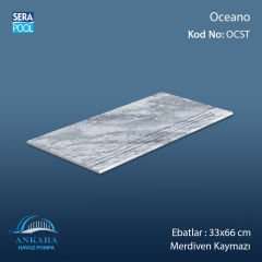 Oceano 33x66x0,76 cm Merdiven Kaymazı