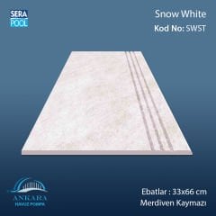 Snow White 33x66x0,76 cm Merdiven Kaymazı