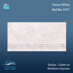 Snow White 33x66x0,76 cm Merdiven Kaymazı