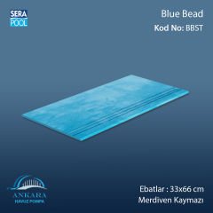 Blue Bead 33x66x0,76 cm Merdiven Kaymazı