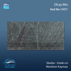 Olcay Mix 33x66x0,76 cm Merdiven Kaymazı